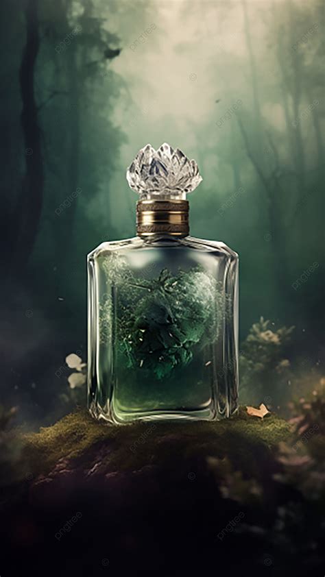 perfume envase verde